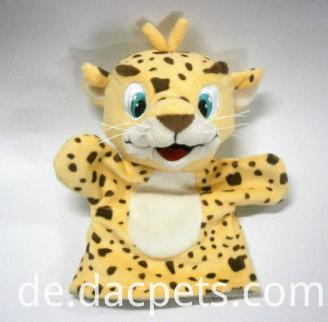 Tiger Plüsch Handpuppe tiger plush hand puppet